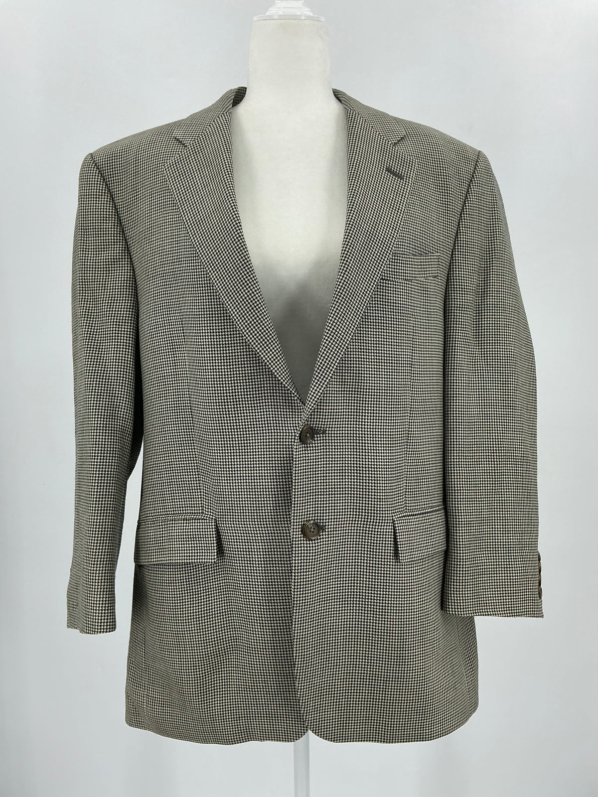 Vintage RALPH - Ralph Lauren Wool Glen Check Blazer Two-Button Sport Coat Boyds Philadelphia