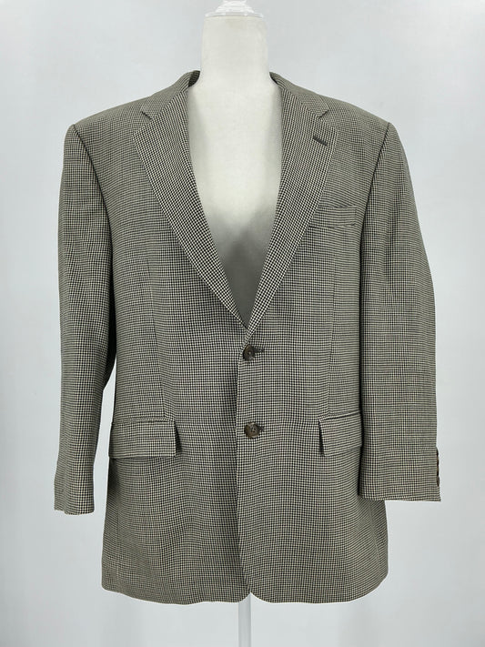 Vintage RALPH - Ralph Lauren Wool Glen Check Blazer Two-Button Sport Coat Boyds Philadelphia