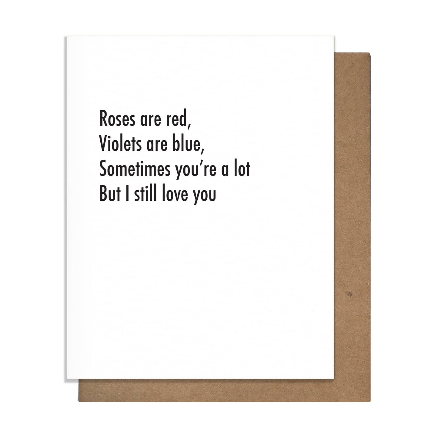 You're A Lot - Love Card