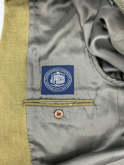 Vintage J. Press Silk Plymouth Sport Coat Lanificio di Pray 44R