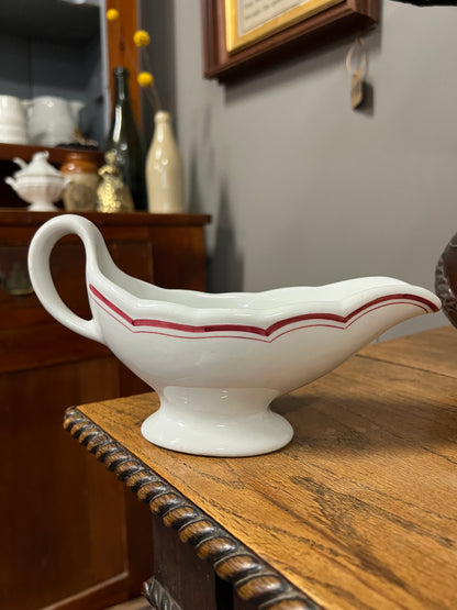 US Army Medical Department Banded Gravy Boat