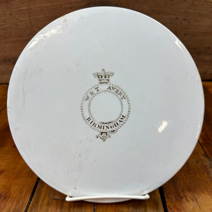 W&T Avery Birmingham Scale Plate