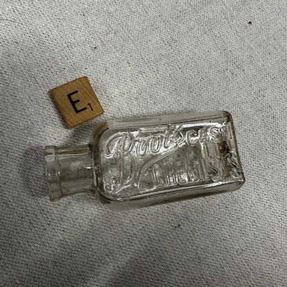 Boots Cash Chemist Bottles Aqua & Clear