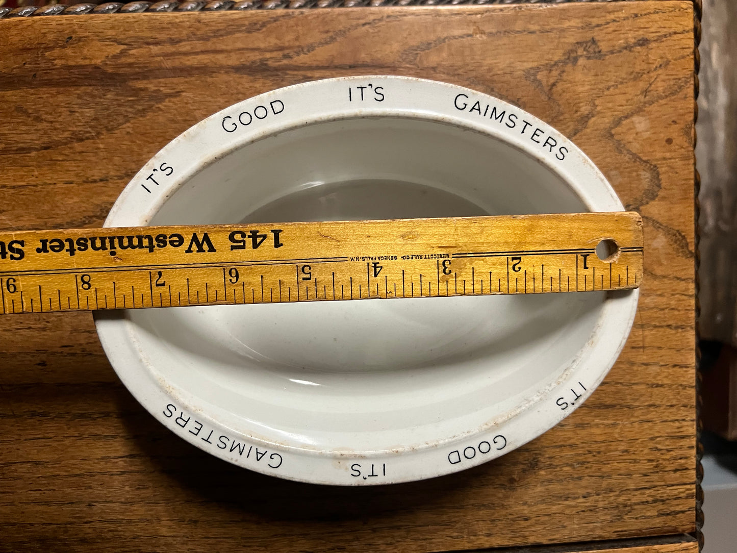 Gaimsters Advertising Bowl