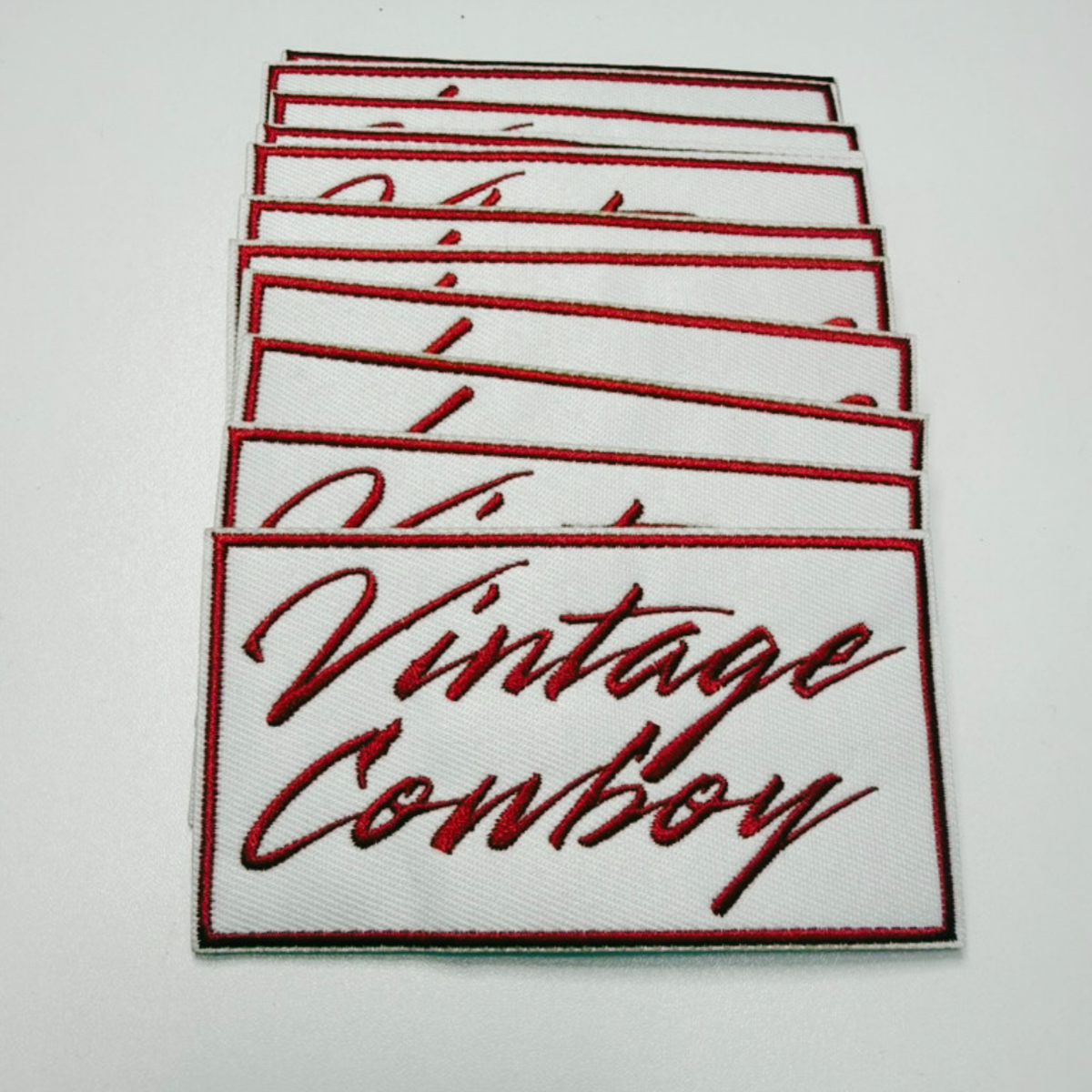 PREORDER 4" Vintage Cowboy  -  Embroidered Hat Patch