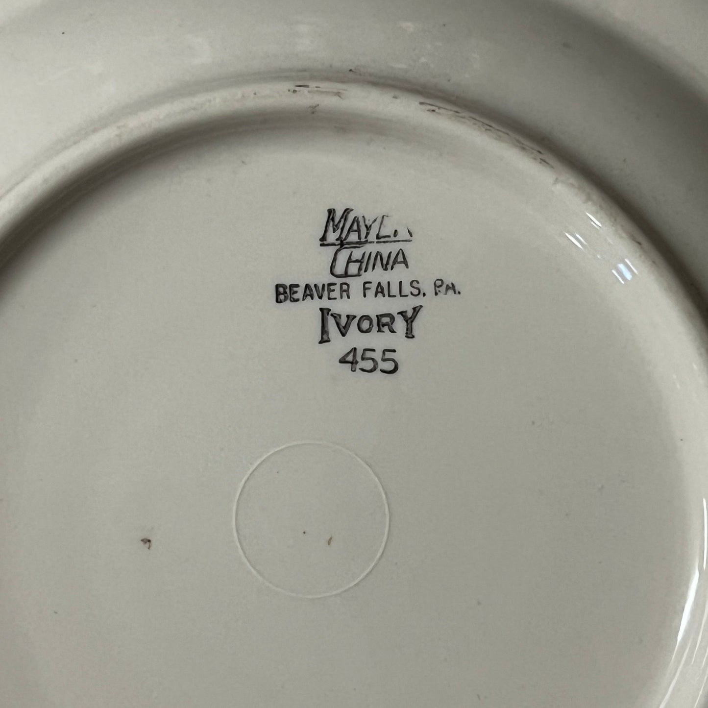 New York Yacht Club Rim Soup Bowl with NYYC Burgee