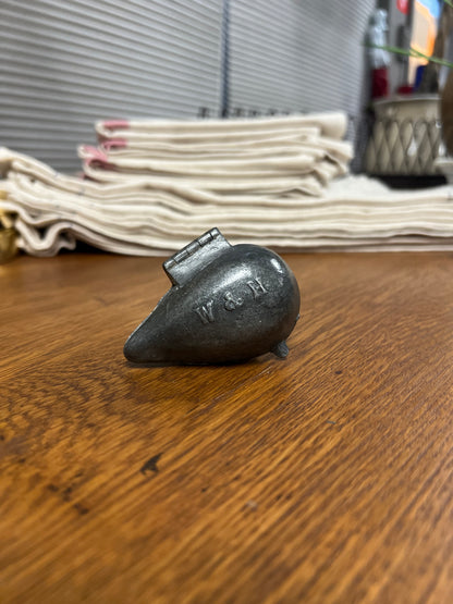 Pewter Ice Cream Mold - W&H - Fig
