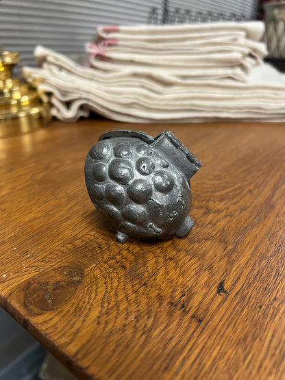 Pewter Ice Cream Mold - W&H - Raspberry
