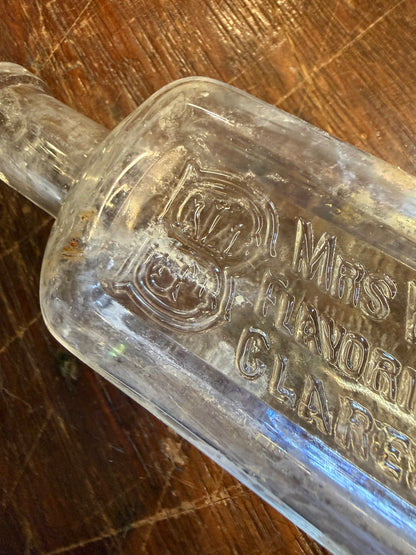 Mrs. M J Bradford Extract Bottle