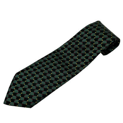 Vintage Westbury Collection Men’s Multicolored Checkered Silk Tie