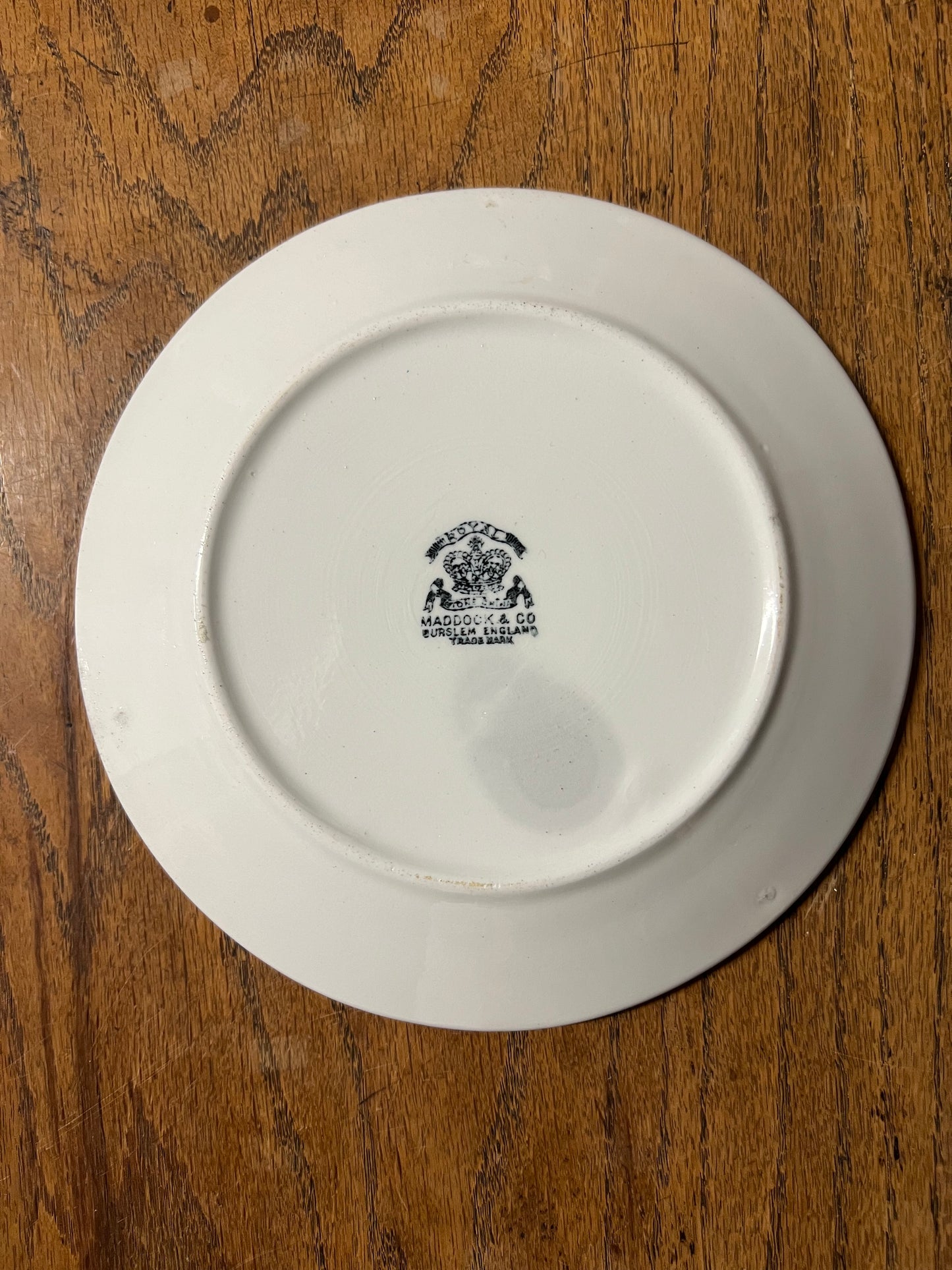 Moxie Soda Advertising Plate by Maddock & Co England