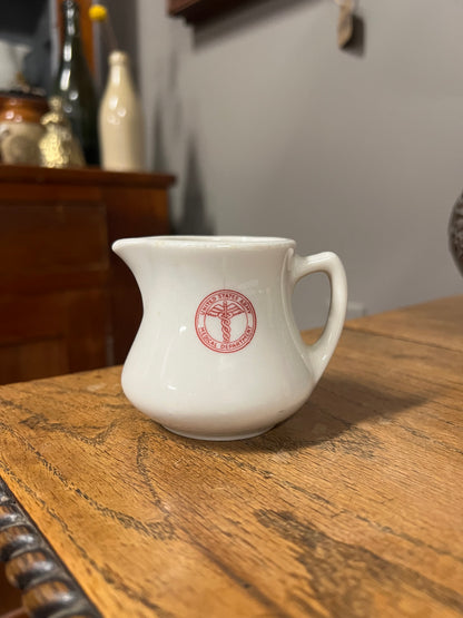 US Army Medical Department Handled Creamer
