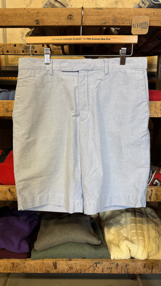 Polo Ralph Lauren Blue Oxford Cloth Shorts W31