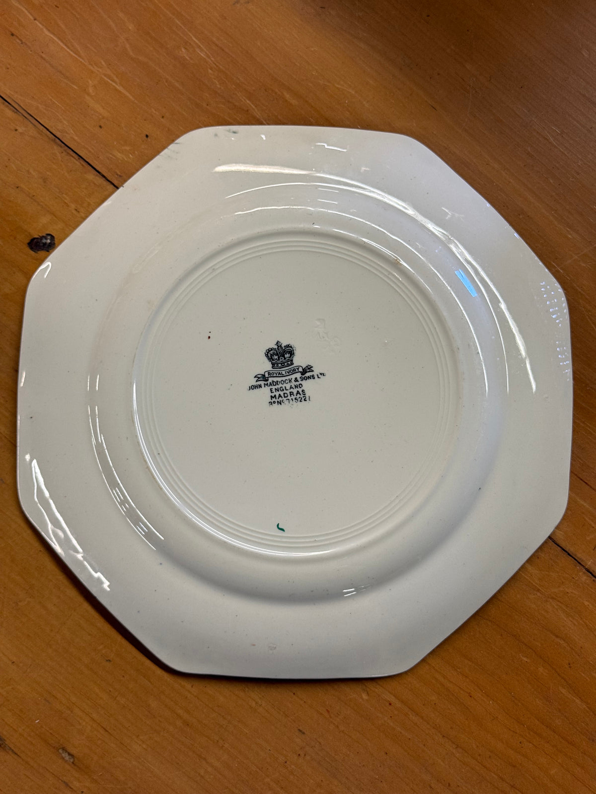 John Maddock & Sons Madras Pattern Dishes