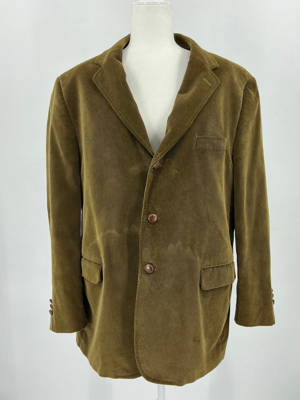 Vintage J. Press Wide-Wale Corduroy Sport Coat 46R