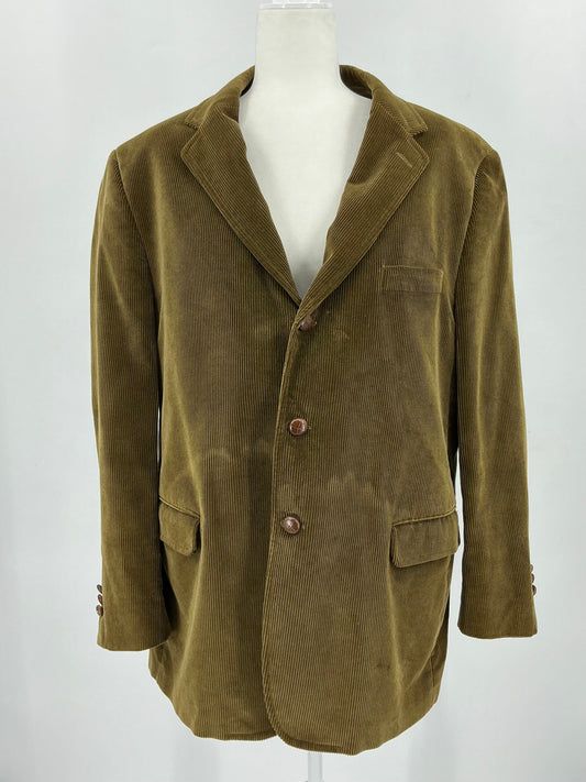 Vintage J. Press Wide-Wale Corduroy Sport Coat 46R