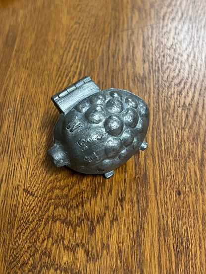 Pewter Ice Cream Mold - W&H - Raspberry