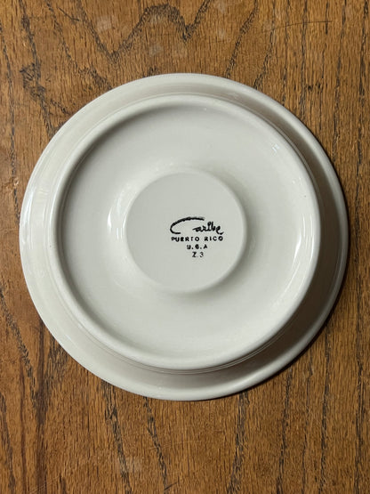 US Navy Wardroom China Flat Cup and Saucer