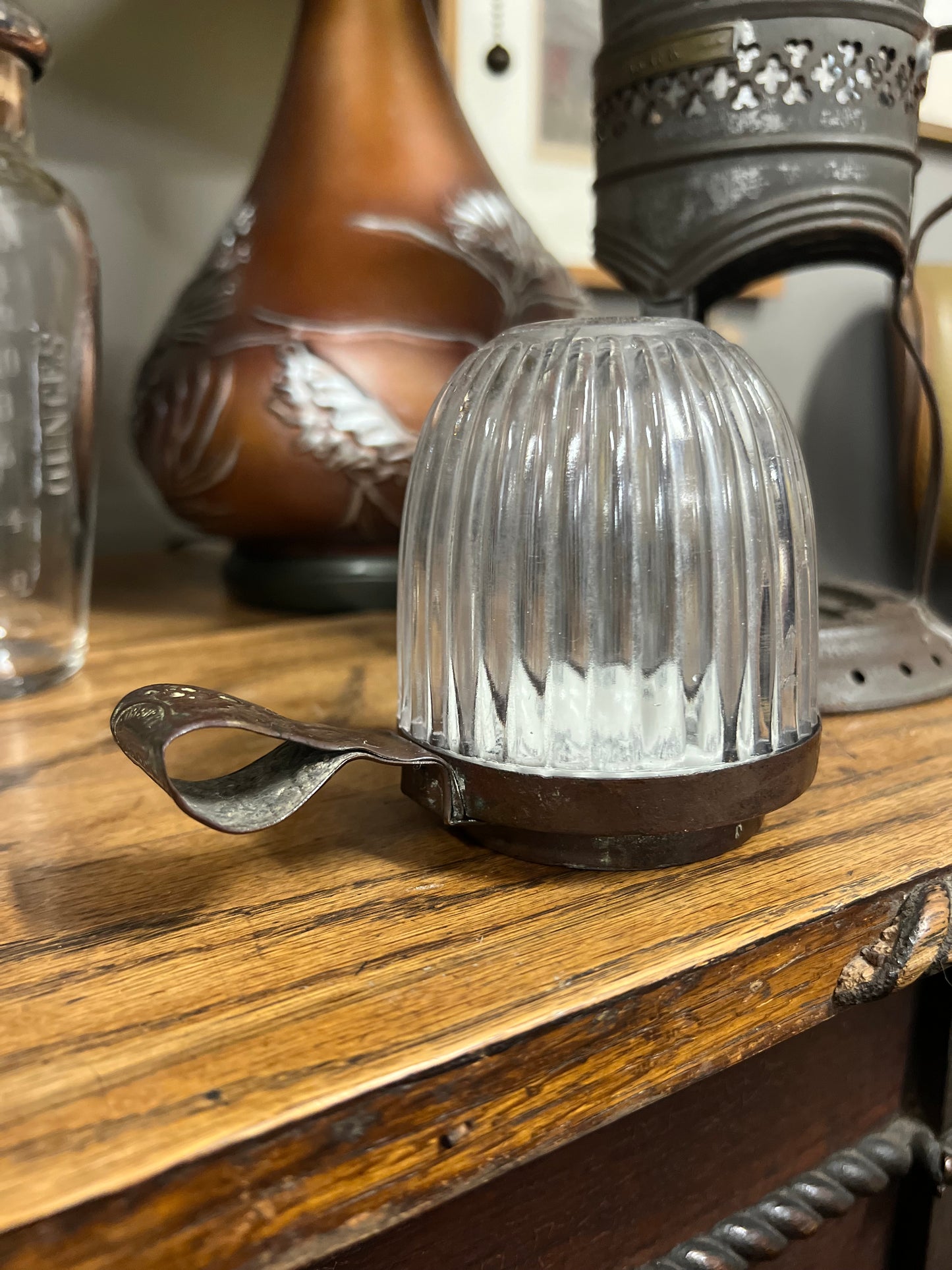 Rare Complete Sam Clarke's Pyramid Food Warmer - Fairy Lamp