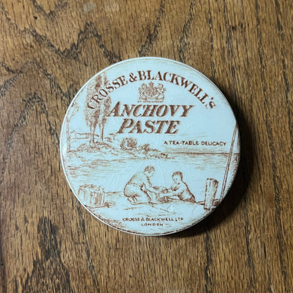 Rare Crosse & Blackwell's Anchovy Paste Pot Lid
