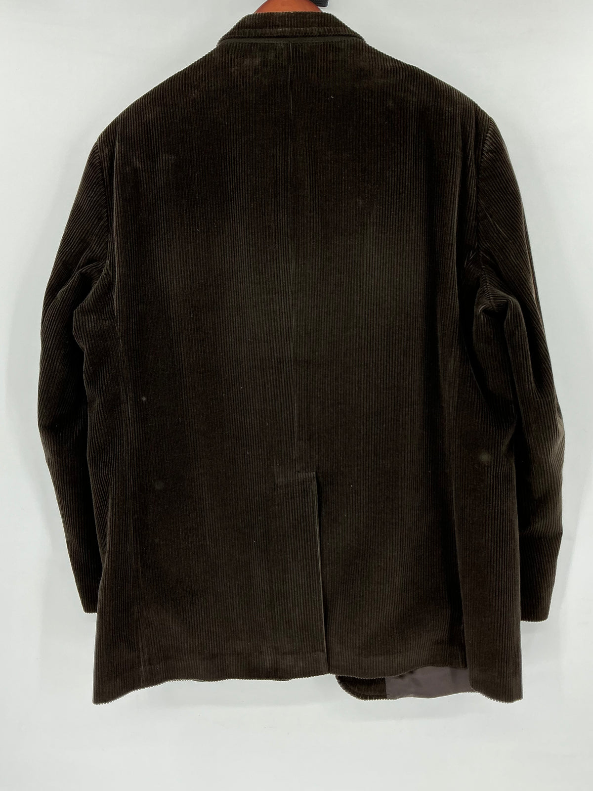 Vintage J. Press Chocolate Brown Brisbane Moss Chapman Group Sack Jacket 44R