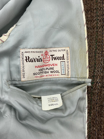 Vintage Lands’ End Harris Tweed Jacket 42L