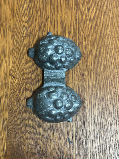 Pewter Ice Cream Mold - W&H - Raspberry