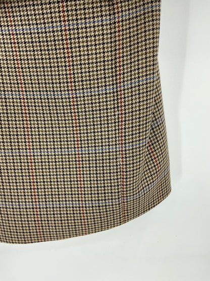 Vintage J. Press x Abraham Moon Houndstooth Wool Sport Coat 44R