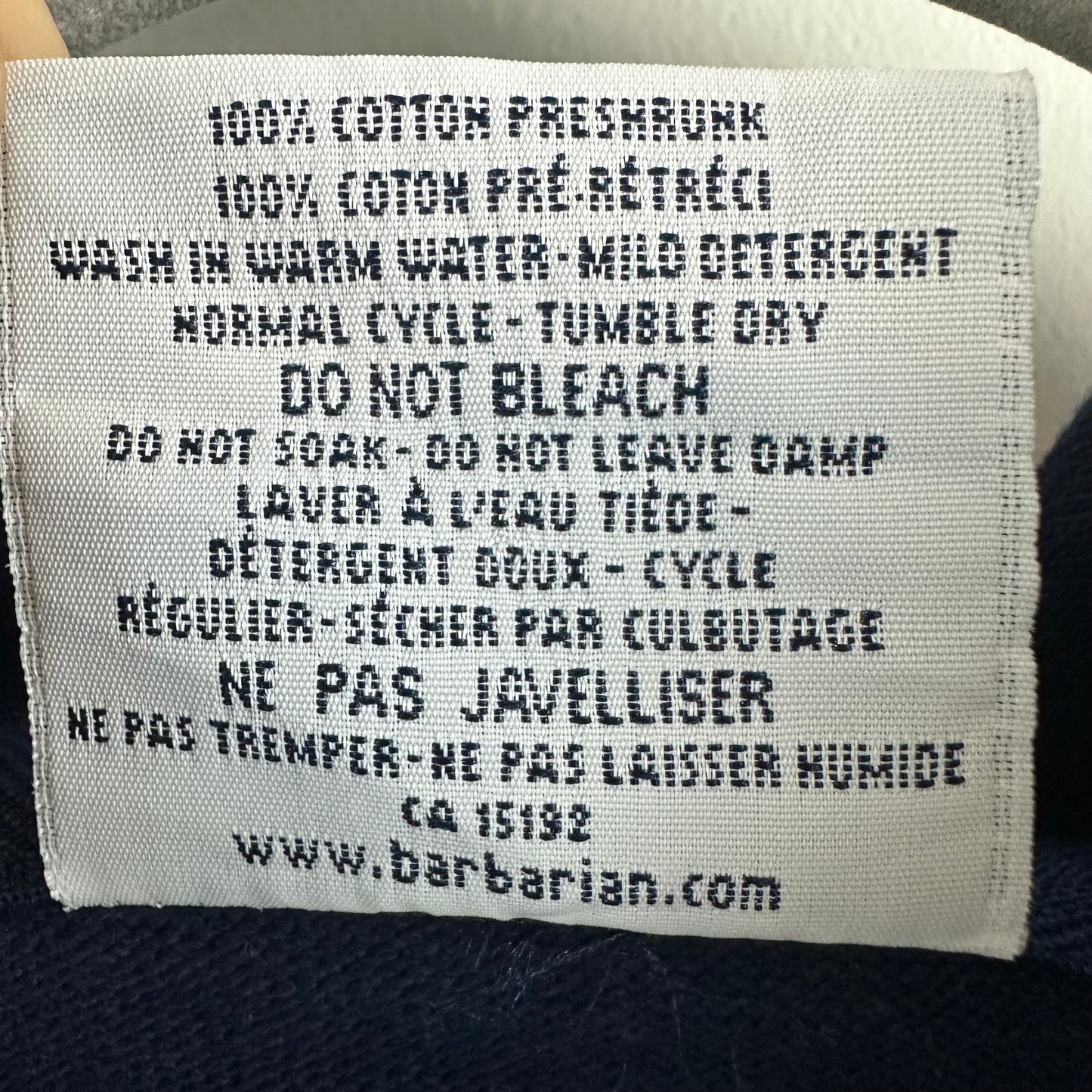 Vintage 90s Barbarian Rugby Colby College Small