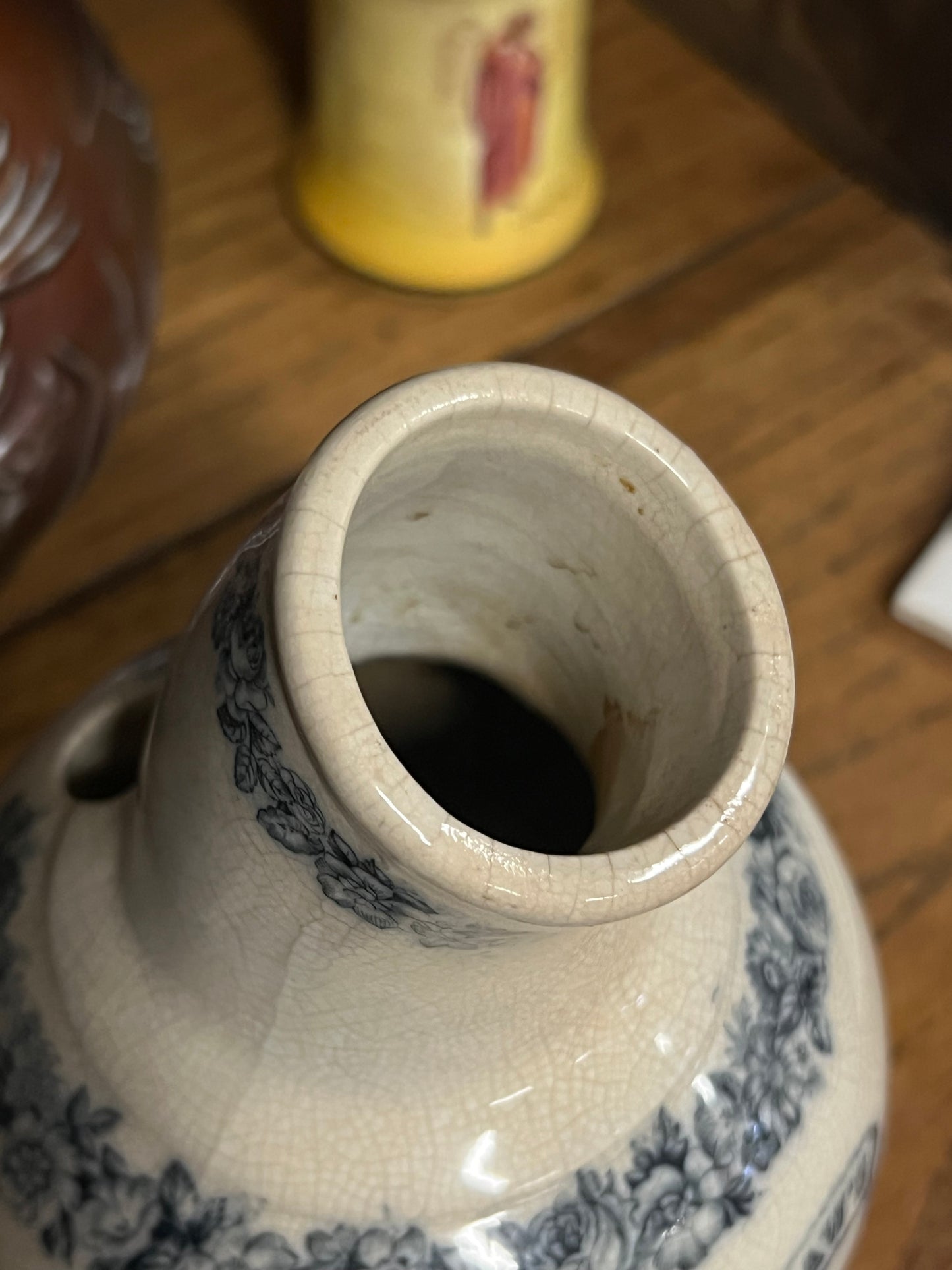 Maw's Double-Valved Earthenware Inhaler with Mouthpiece