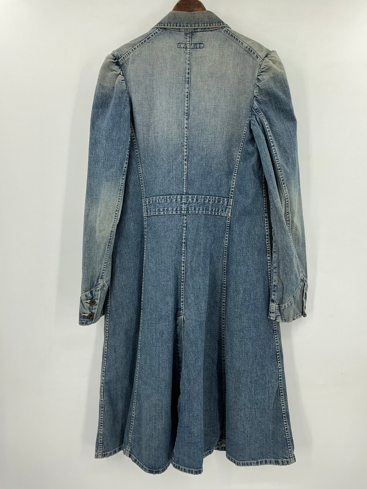 Vintage Ralph Lauren Denim Coverall Long Coat Medium