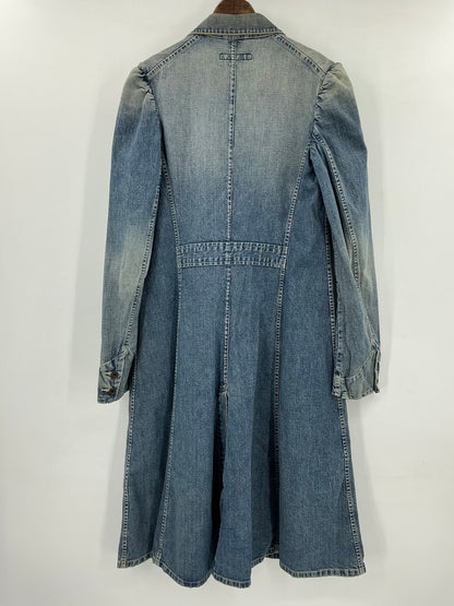 Vintage Ralph Lauren Denim Coverall Long Coat Medium