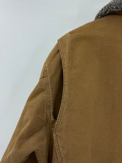 Vintage LL Bean Heavyweight Utility Field Jacket Barn Chore Coat Large