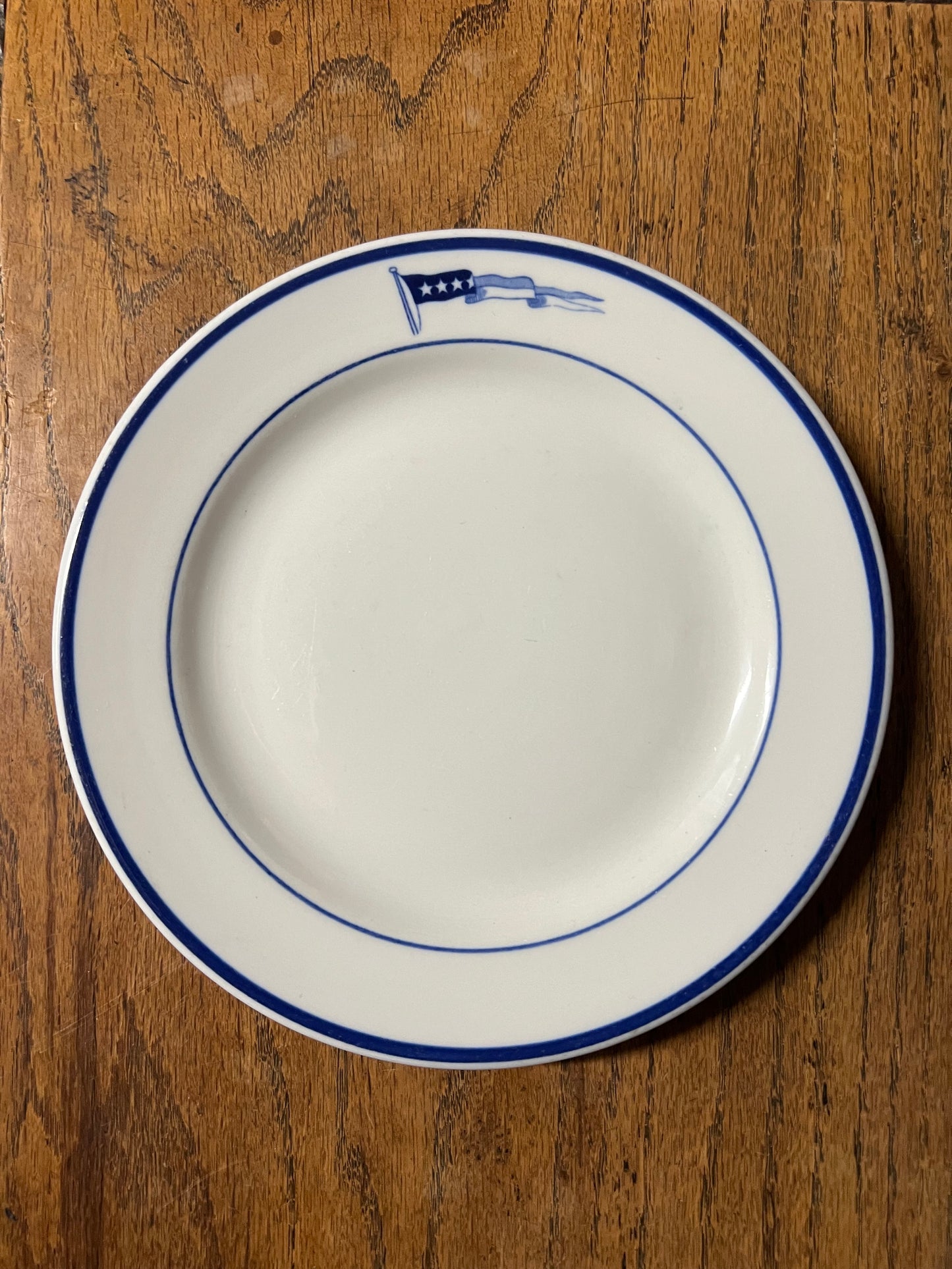 US Navy Captain China Salad Plate