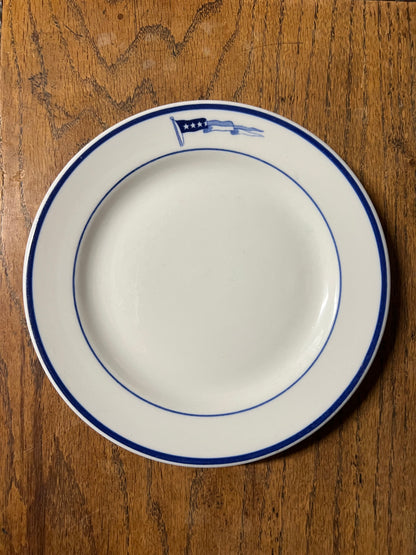 US Navy Captain China Salad Plate