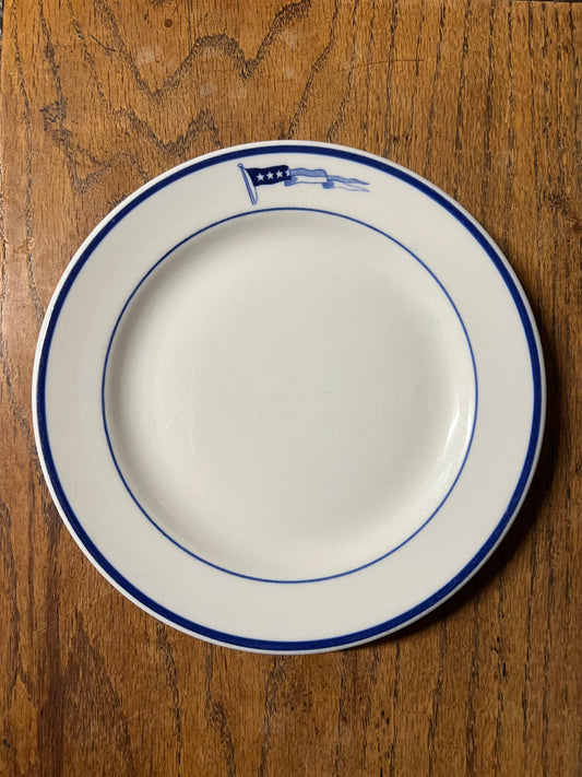 US Navy Captain China Salad Plate