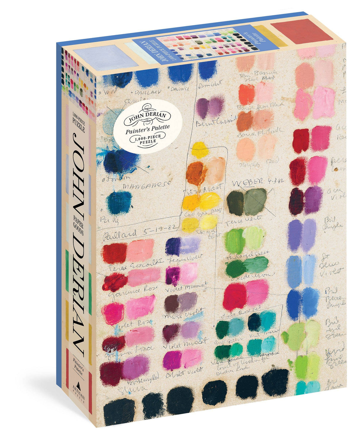 PREORDER - John Derian Painter's Palette 1,000-Piece Puzzle