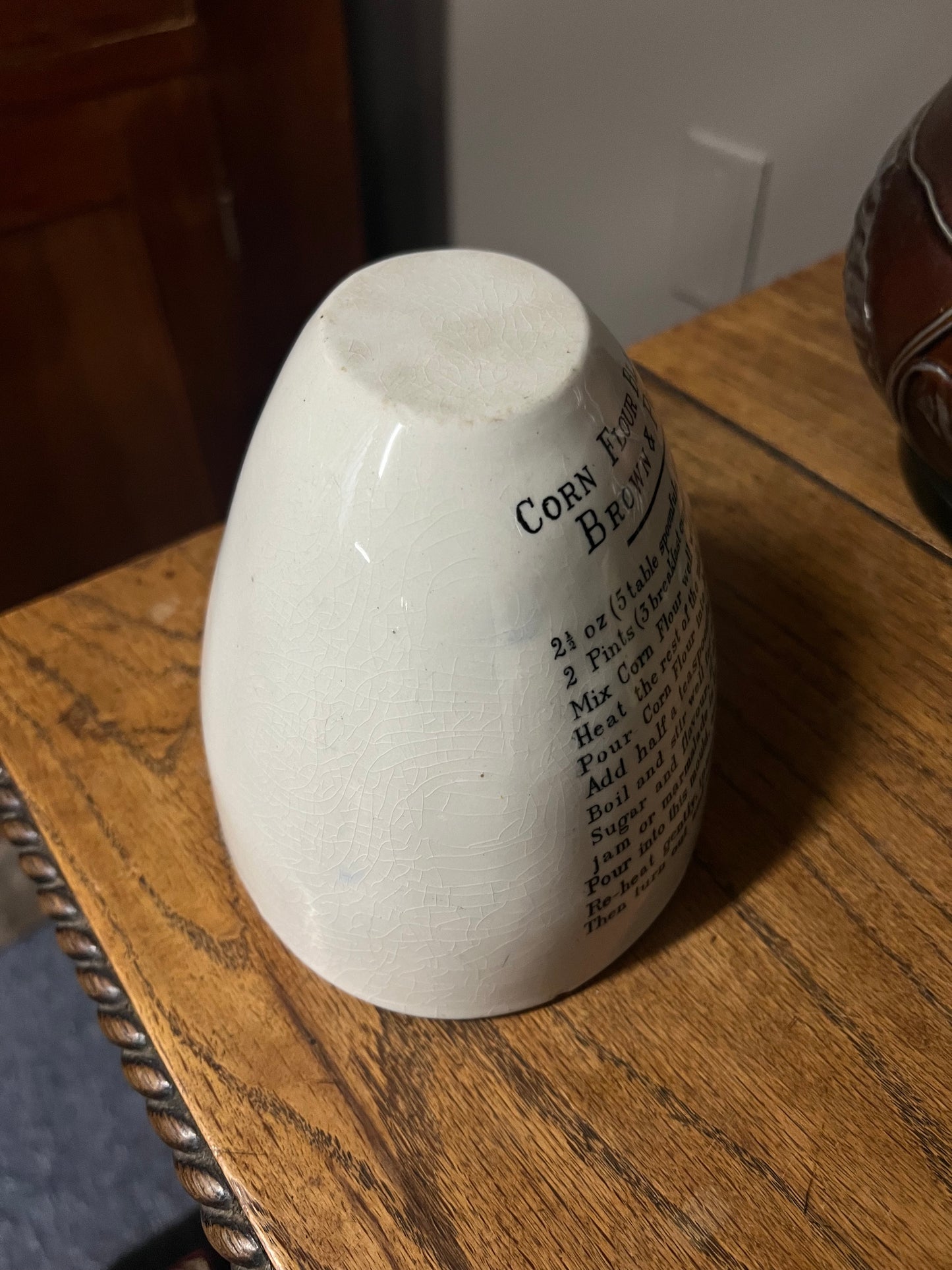 Brown & Polson's Blanc-Mange Mould