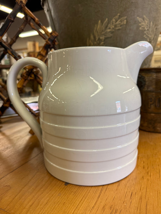 Royal Doulton White Banded Extra Large Dairy Jug