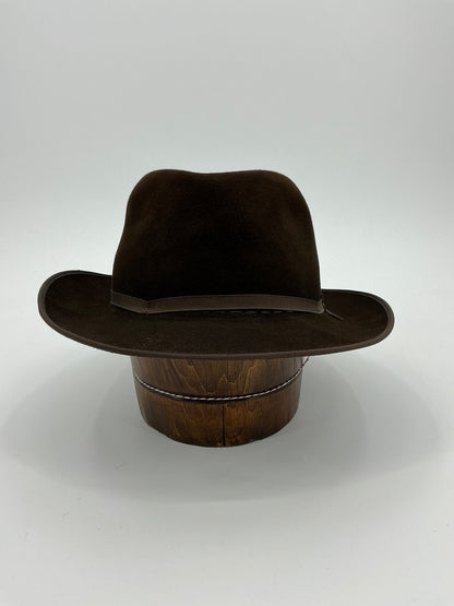 Vintage L.L. Bean Brown Fedora Hat