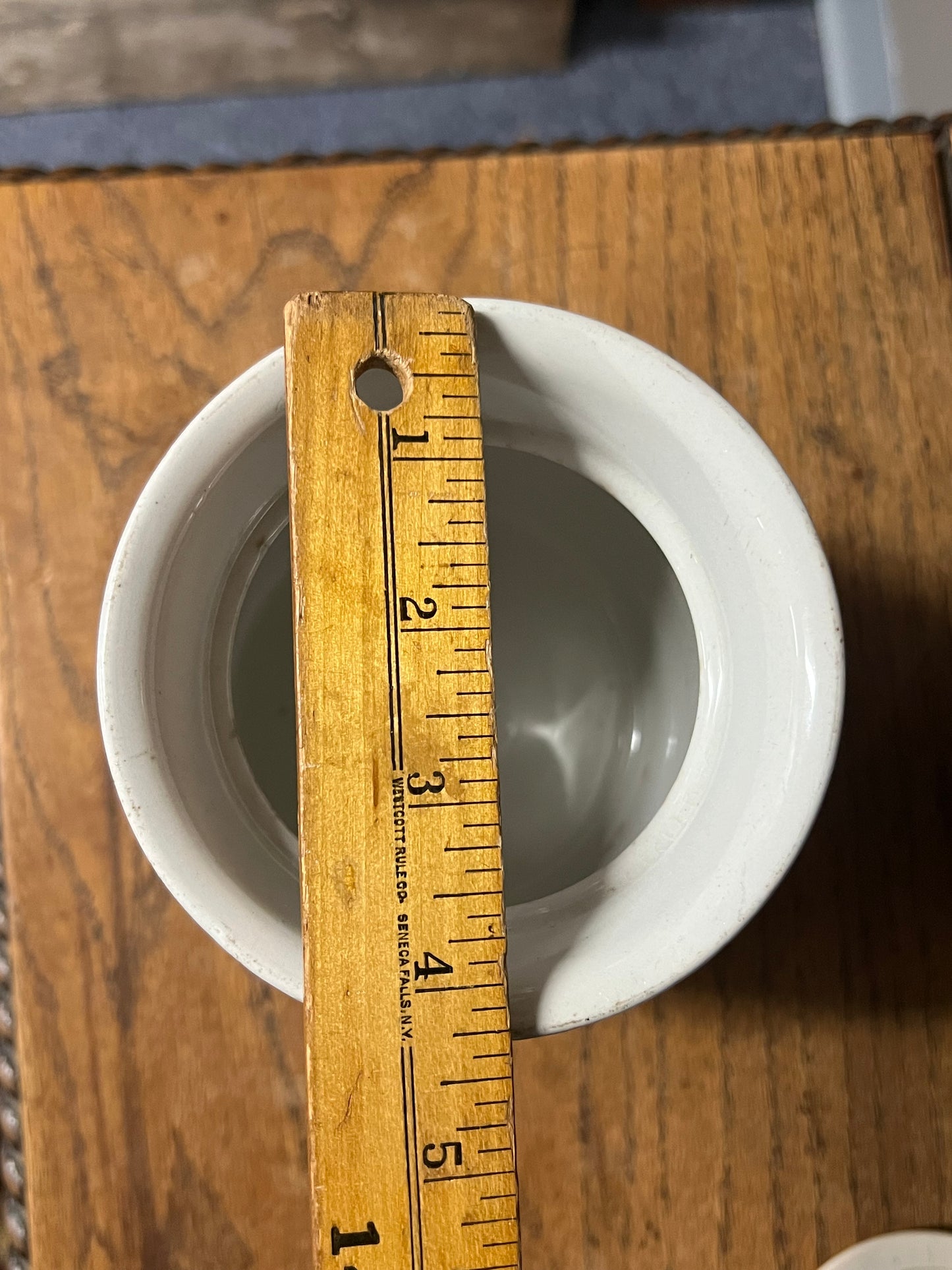 RAISINS - White Banded Kitchen Jar Canister with Lid