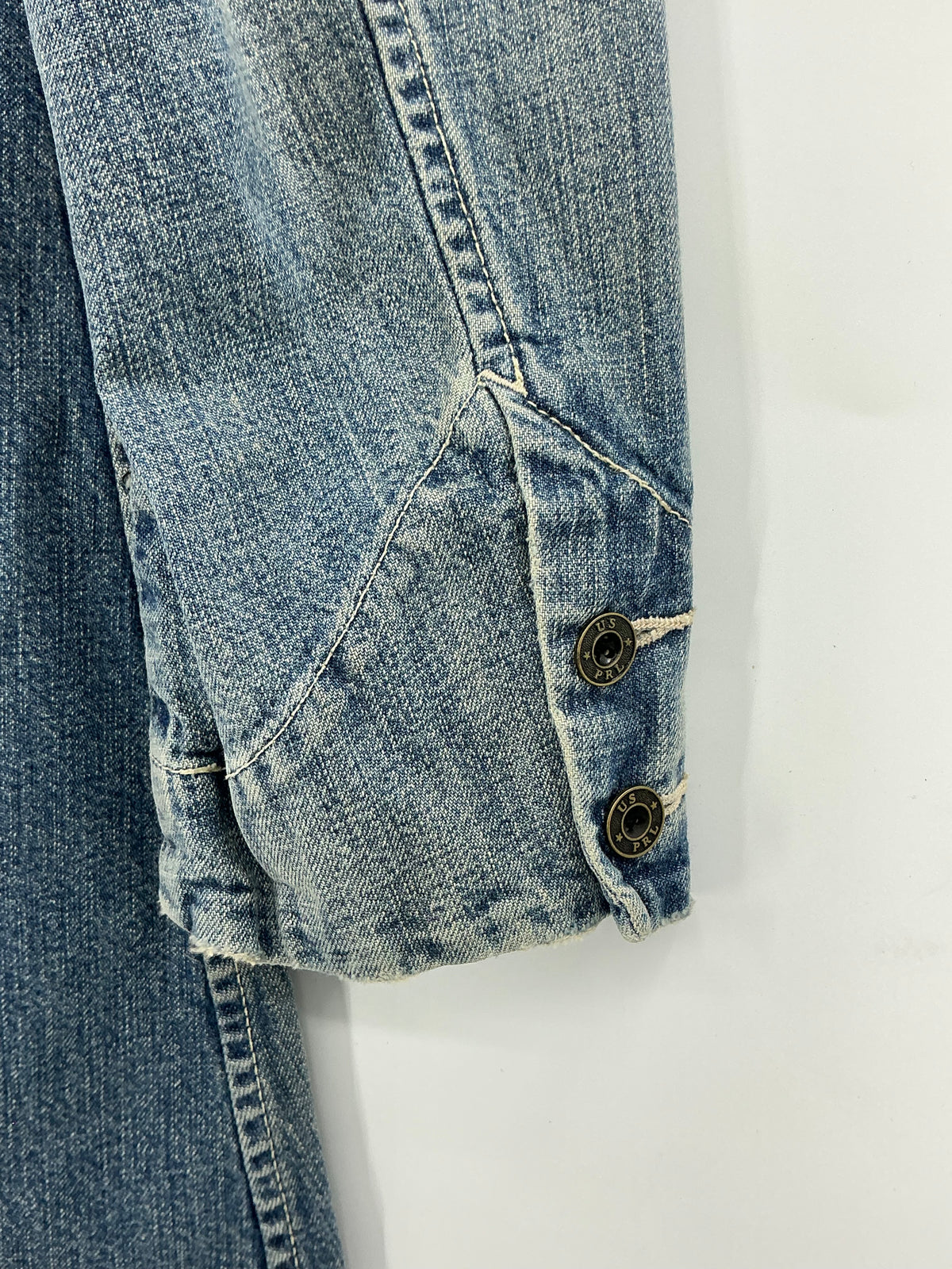 Vintage Ralph Lauren Denim Coverall Long Coat Medium