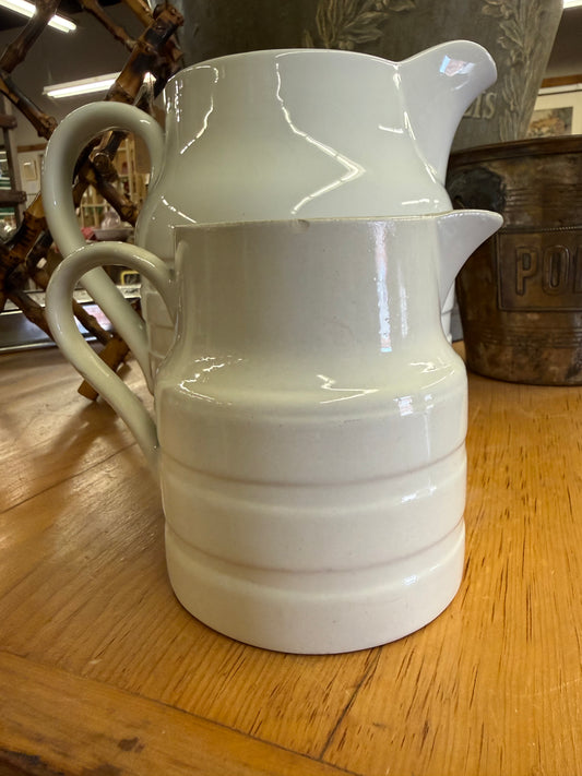 Royal Doulton White Banded Extra Large Dairy Jug