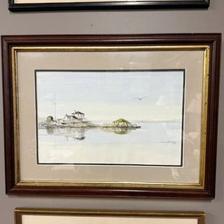 Framed Ida Lewis Yacht Club Richard Grosvenor