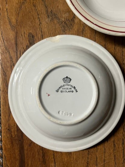 The New England Steamship Company Rim Bowl