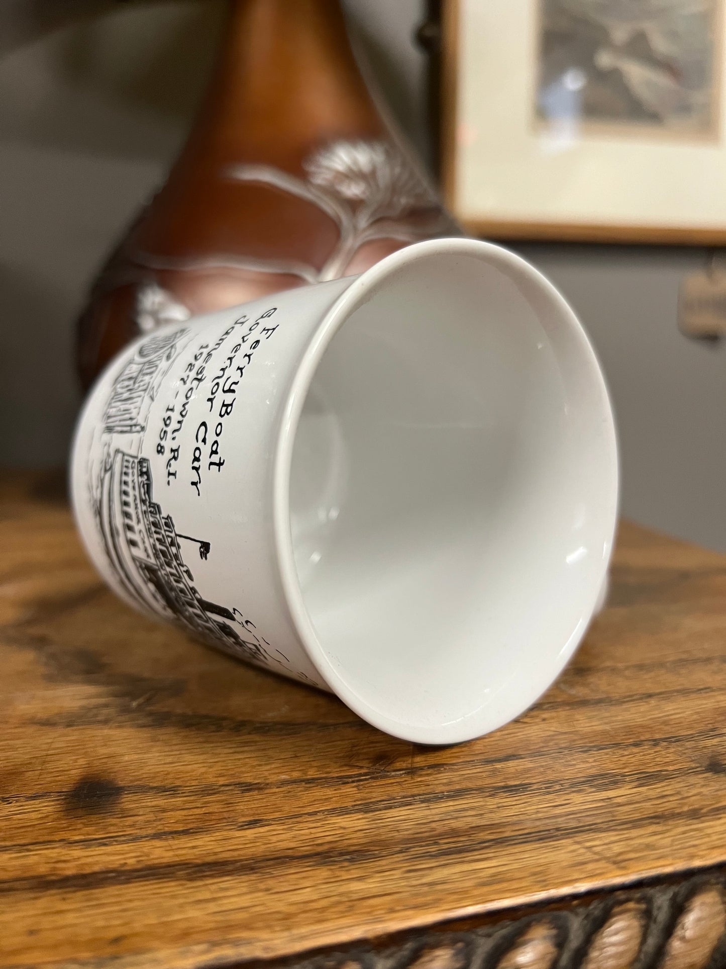 Jamestown Historical Society Mug - Governor Carr Ferry