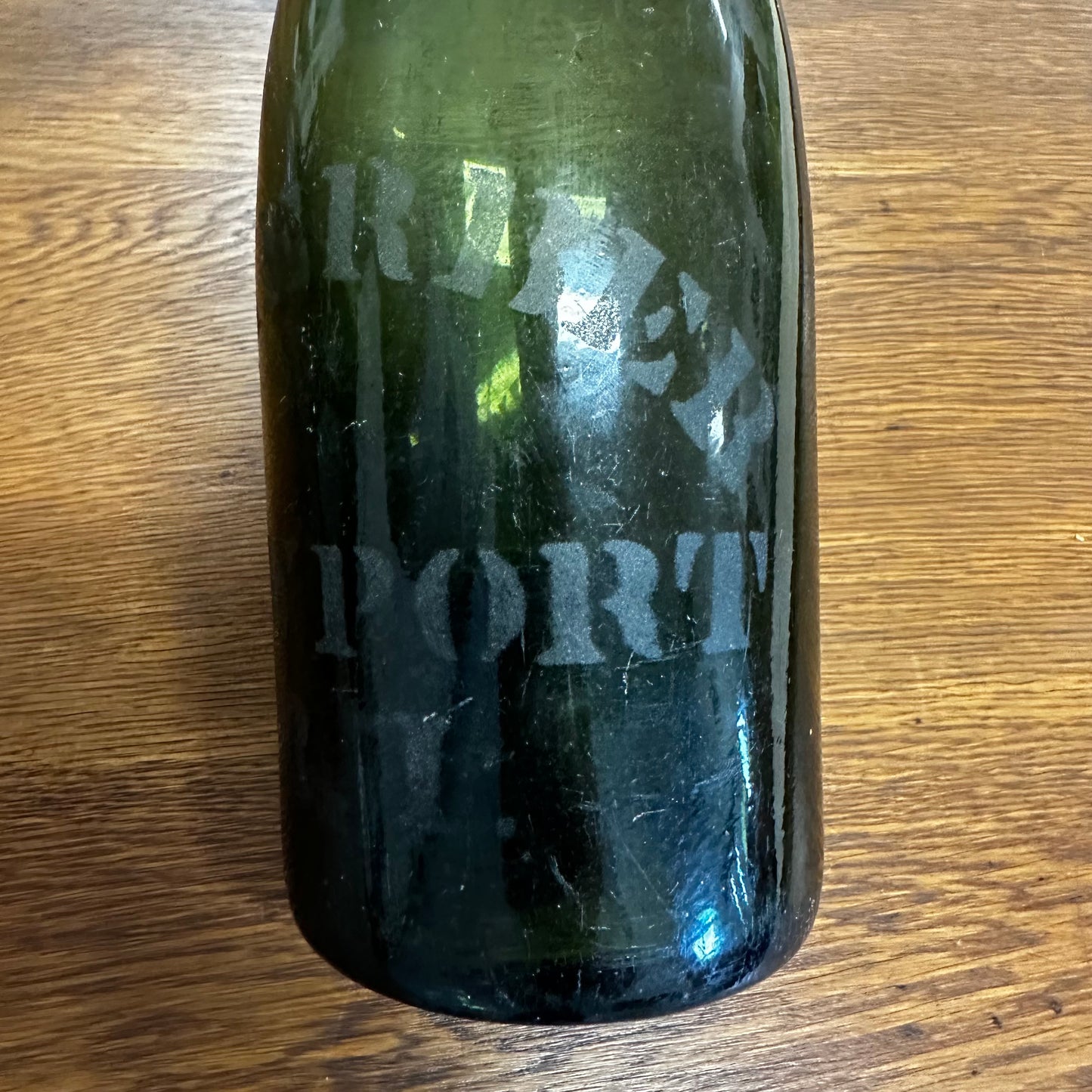 Newport RI Wine Bottle P. Faerber