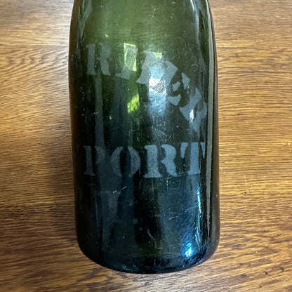 Newport RI Wine Bottle P. Faerber