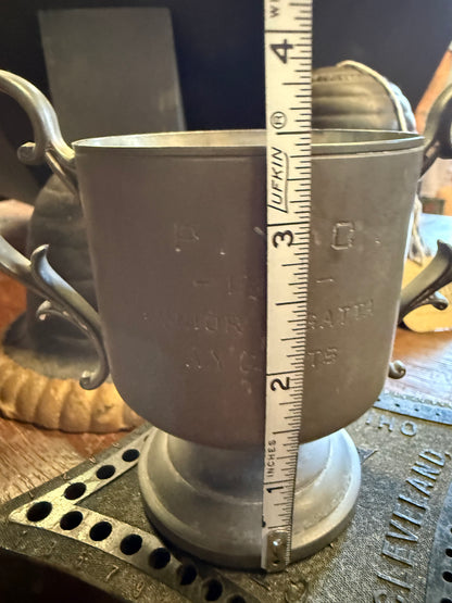 PYC 1935 Pewter Sailing Trophy