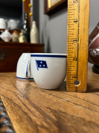 US Navy Mess China Vice Admiral Demitasse Cup